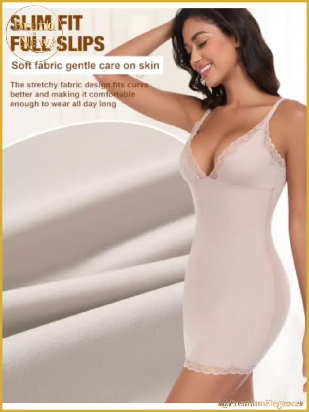 Lace Full Slip Dress for Women Under Dress Adjustable Straps Sleepwear
